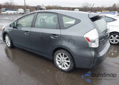 2012 Toyota Prius V Five from USA, damaged, VIN JTDZN3EU1C3148747